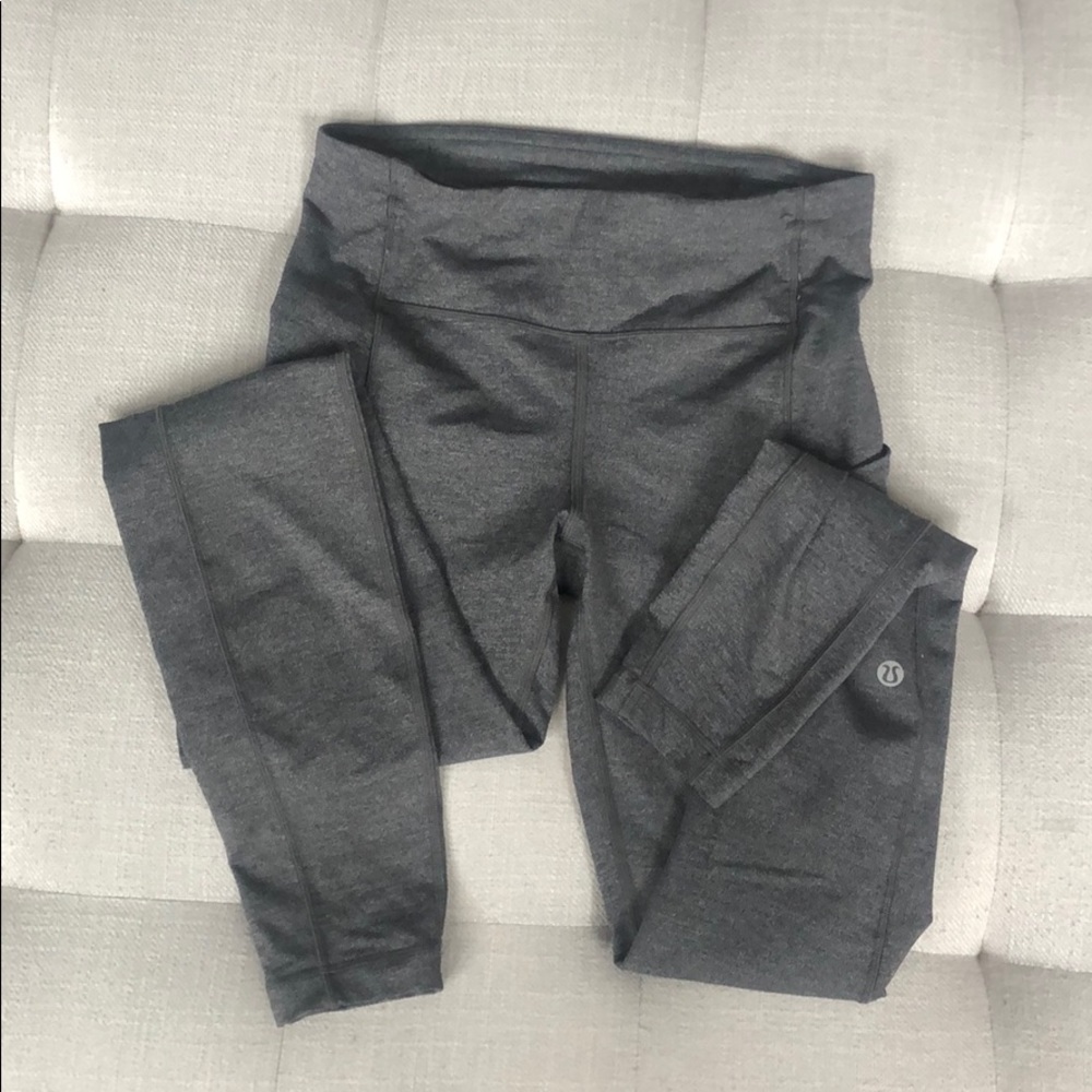 Light Gray Lululemon Leggings
